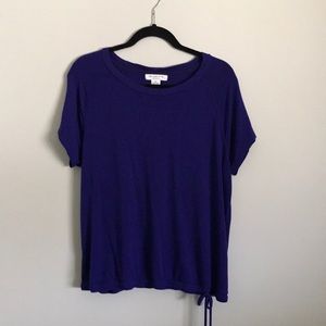 3/$30❗️Casual purple shirt from Liz Claiborne - XL